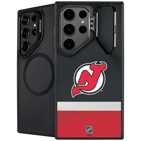 NHL New Jersey Devils Jersey Galaxy S25 Ultra Kickstand Case