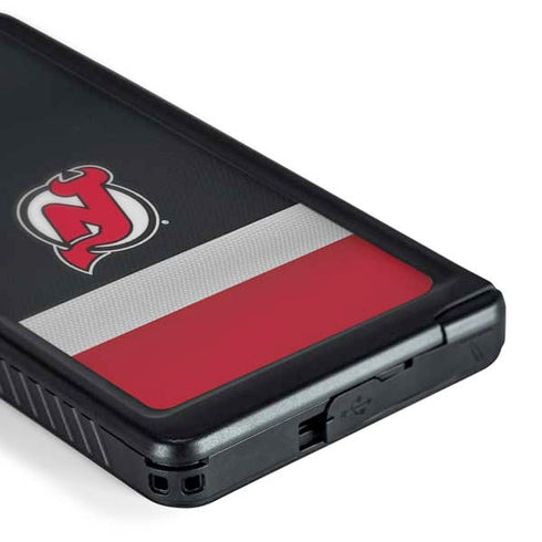 NHL New Jersey Devils Jersey Galaxy S24 Ultra Waterproof Case