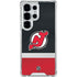NHL New Jersey Devils Jersey Galaxy S25 Ultra Clear Case