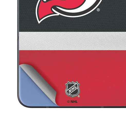 NHL New Jersey Devils Jersey Galaxy Z Fold5 5G Skin