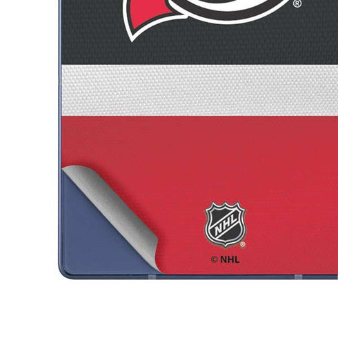 NHL New Jersey Devils Jersey Galaxy Z Fold6 Skin