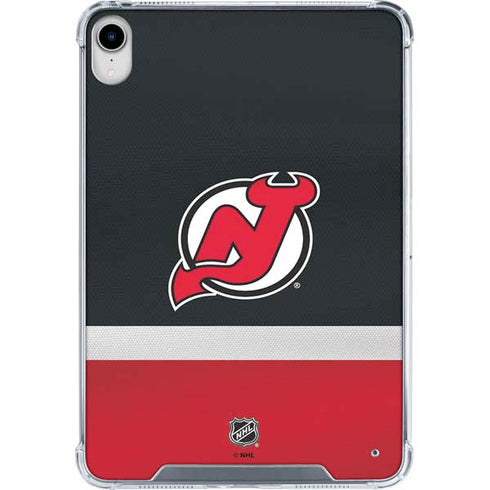 NHL New Jersey Devils Jersey iPad 11th Gen (2025) Clear Case