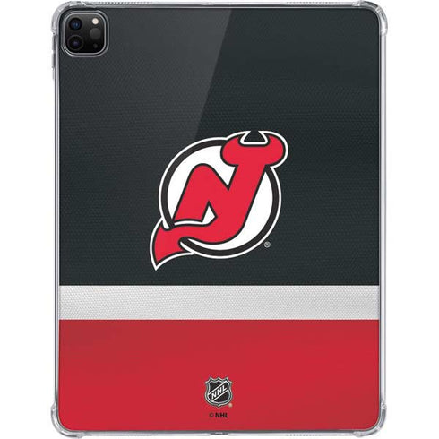 NHL New Jersey Devils Jersey iPad Pro 11in (2024) Clear Case