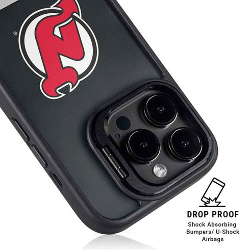 NHL New Jersey Devils Jersey iPhone 13 Pro Kickstand Case