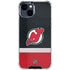 NHL New Jersey Devils Jersey iPhone 15 Clear Case