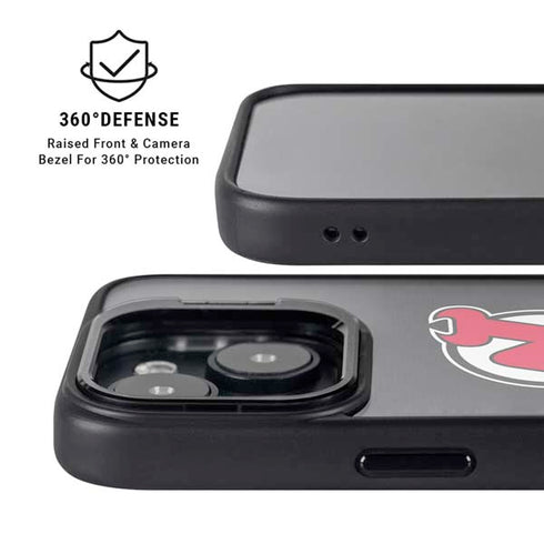 NHL New Jersey Devils Jersey iPhone 15 Kickstand Case