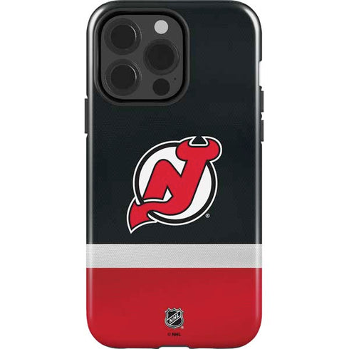 NHL New Jersey Devils Jersey iPhone 15 Pro Impact Case
