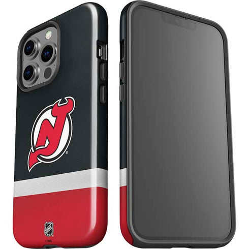 NHL New Jersey Devils Jersey iPhone 15 Pro Impact Case