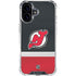 NHL New Jersey Devils Jersey iPhone 16 Clear Case