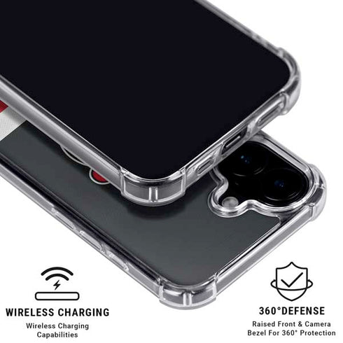 NHL New Jersey Devils Jersey iPhone 16 Plus MagSafe Case