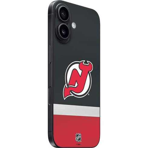 NHL New Jersey Devils Jersey iPhone 16 Plus Skin