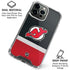 NHL New Jersey Devils Jersey iPhone 16 Pro Max Clear Case