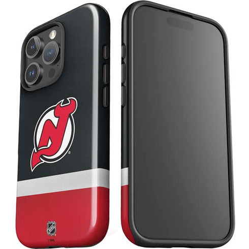 NHL New Jersey Devils Jersey iPhone 16 Pro Max Impact Case