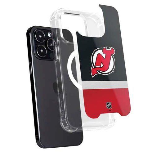 NHL New Jersey Devils Jersey iPhone 16 Pro Max MagSafe Case