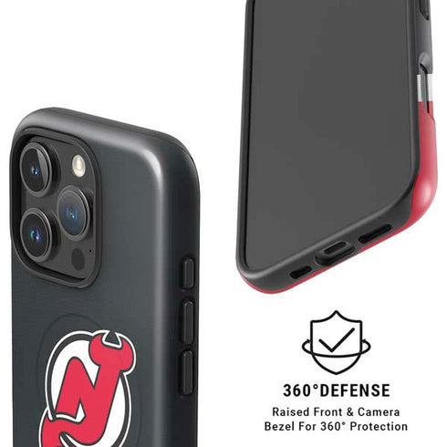 NHL New Jersey Devils Jersey iPhone 16 Pro Max Magsafe Impact Case