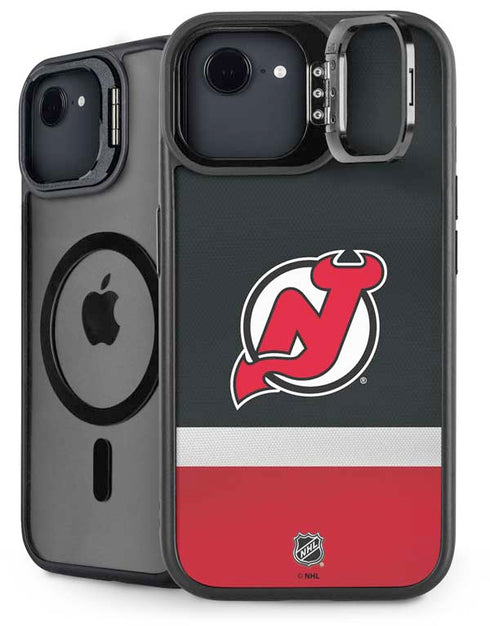 NHL New Jersey Devils Jersey iPhone 16e Kickstand Case