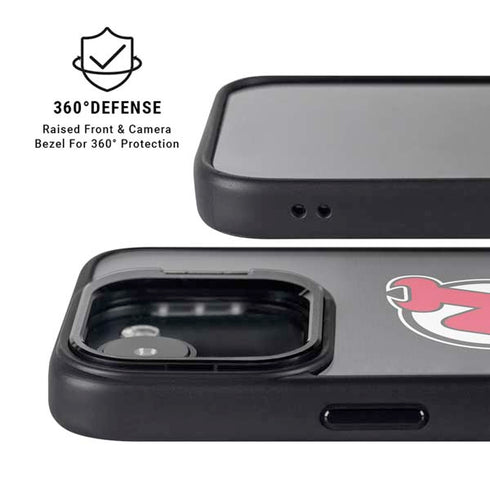 NHL New Jersey Devils Jersey iPhone 16e Kickstand Case