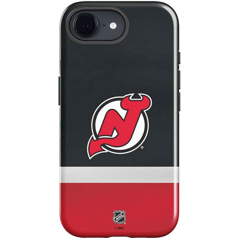 NHL New Jersey Devils Jersey iPhone 16e Impact Case