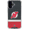 NHL New Jersey Devils Jersey iPhone 17 Clear Case