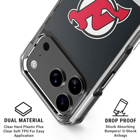 NHL New Jersey Devils Jersey iPhone 18 Pro Clear Case