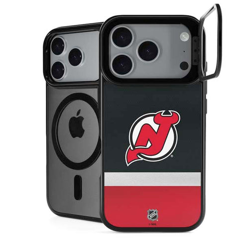 NHL New Jersey Devils Jersey iPhone 18 Pro Max Kickstand Case
