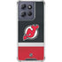 NHL New Jersey Devils Jersey Moto G 5G (2025) Clear Case