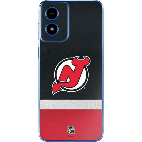 NHL New Jersey Devils Jersey Moto G Play 4G (2024) Skin