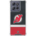 NHL New Jersey Devils Jersey Moto G Stylus 5G (2025) Clear Case