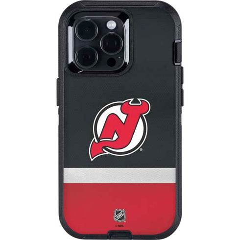 NHL New Jersey Devils Jersey Otterbox Defender iPhone Skin