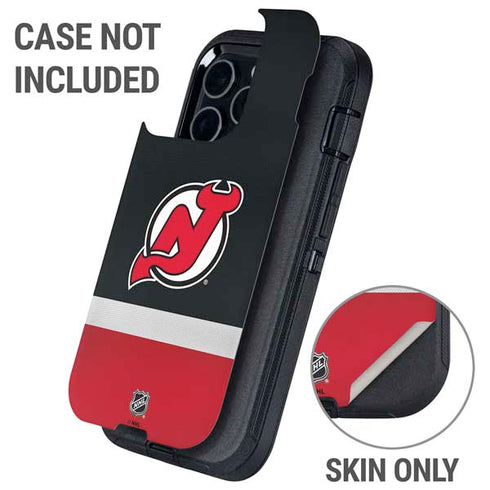 NHL New Jersey Devils Jersey Otterbox Defender iPhone Skin