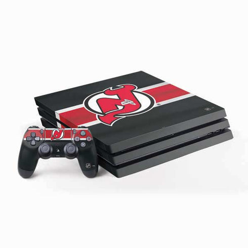 NHL New Jersey Devils Jersey PlayStation PS4 Skins
