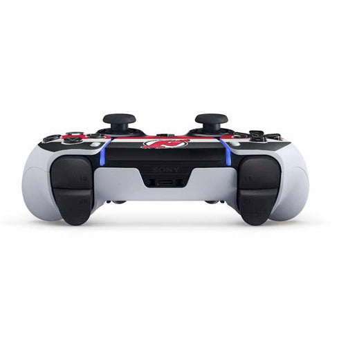 NHL New Jersey Devils Jersey PS5 DualSense Edge Pro Controller Skin