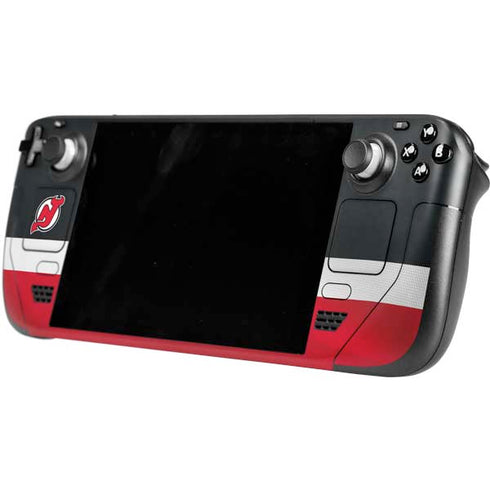 NHL New Jersey Devils Jersey Steam Deck Handheld Gaming Computer Skin