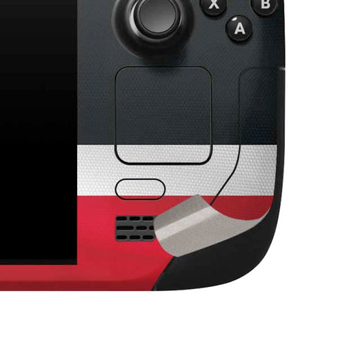 NHL New Jersey Devils Jersey Steam Deck Handheld Gaming Computer Skin