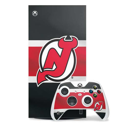 NHL New Jersey Devils Jersey Xbox Series X Skins