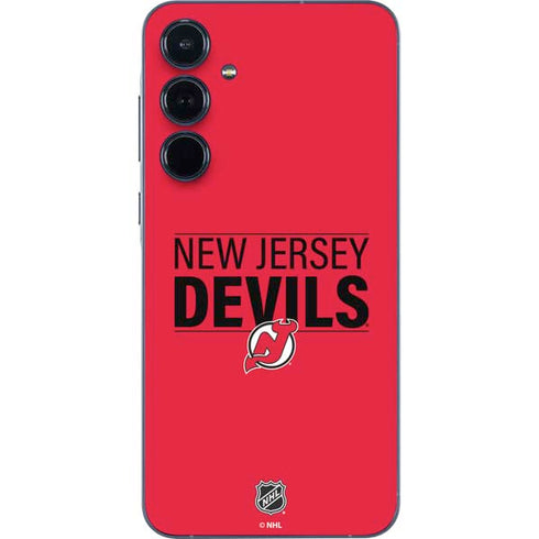 NHL New Jersey Devils Lineup Galaxy A55 5G Skin