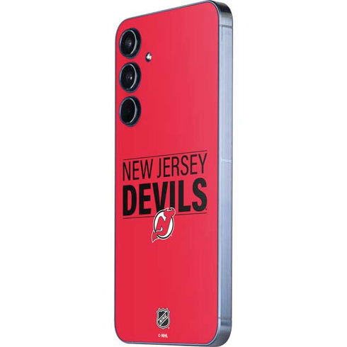 NHL New Jersey Devils Lineup Galaxy A55 5G Skin