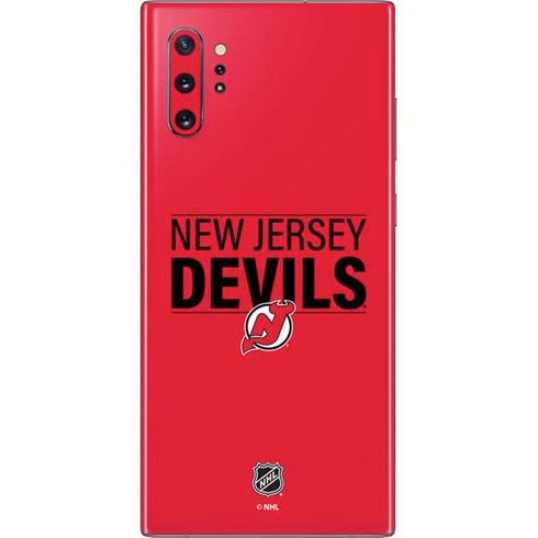 NHL New Jersey Devils Lineup Galaxy Note 10 Plus Skin