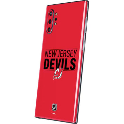 NHL New Jersey Devils Lineup Galaxy Note 10 Plus Skin