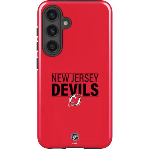 NHL New Jersey Devils Lineup Galaxy S25 Impact Case