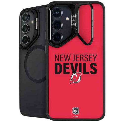 NHL New Jersey Devils Lineup Galaxy S24 Plus Kickstand Case