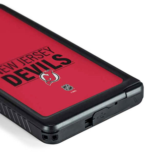 NHL New Jersey Devils Lineup Galaxy S24 Ultra Waterproof Case