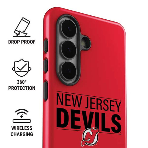 NHL New Jersey Devils Lineup Galaxy S26 Impact Case