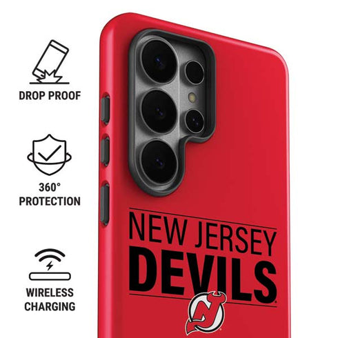 NHL New Jersey Devils Lineup Galaxy S26 Ultra Impact Case