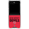 NHL New Jersey Devils Lineup Galaxy Z Flip6 Clear Case