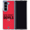 NHL New Jersey Devils Lineup Galaxy Z Fold5 5G Clear Case