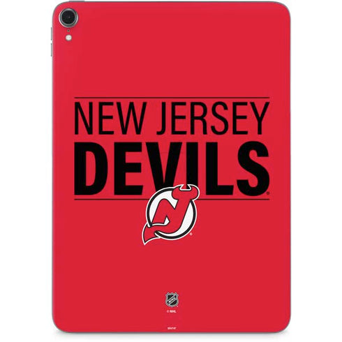 NHL New Jersey Devils Lineup Apple iPad Pro Skin
