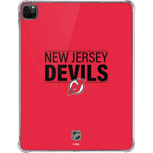 NHL New Jersey Devils Lineup iPad Pro 11in (2024) Clear Case
