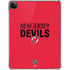 NHL New Jersey Devils Lineup iPad Pro 11in (2024) Clear Case