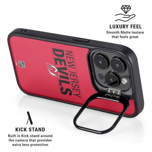 NHL New Jersey Devils Lineup iPhone 13 Pro Kickstand Case